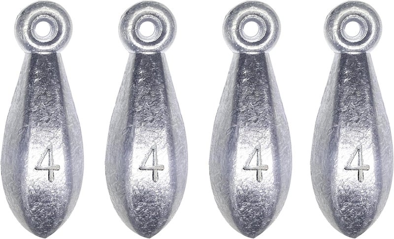 TKHDBF Fishing Weights Sinkers Bank Sinkers Bullet Weights for Surf Fishing Pier Bank Fishing Saltwater Fishing Gear 1oz to 8oz - Image 1